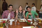 Izabelle Liete, Tanuj Virwani, Aditya Seal lunch at Neel, Andheri on 8th April 2014